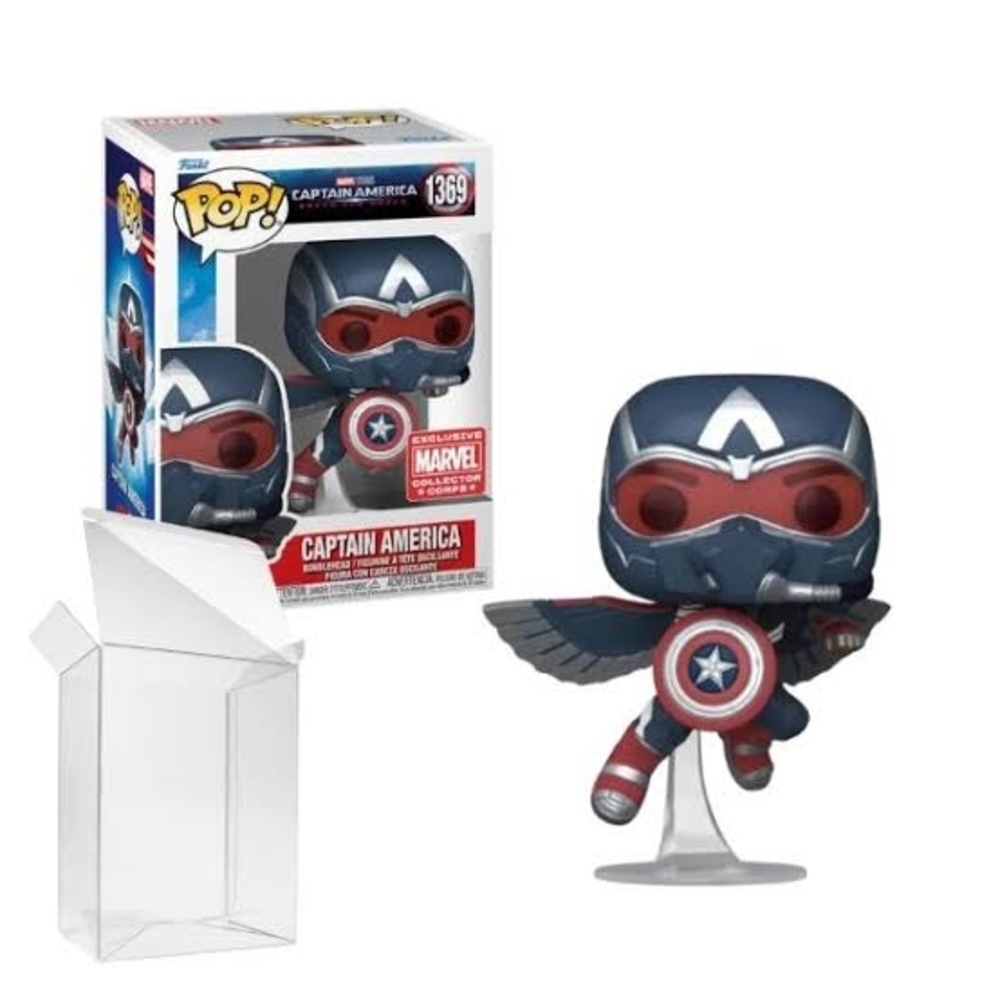 Funko Pop Marvel Captain America with Wings